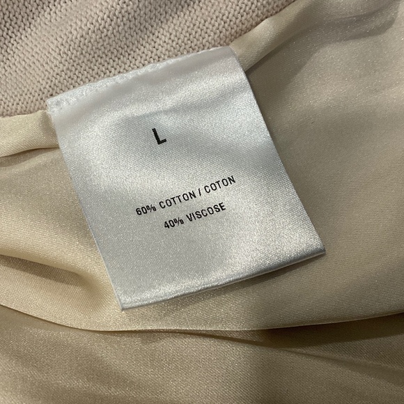 Elegant Cream Sweater with Silver Embellishments - Picture 9 of 10